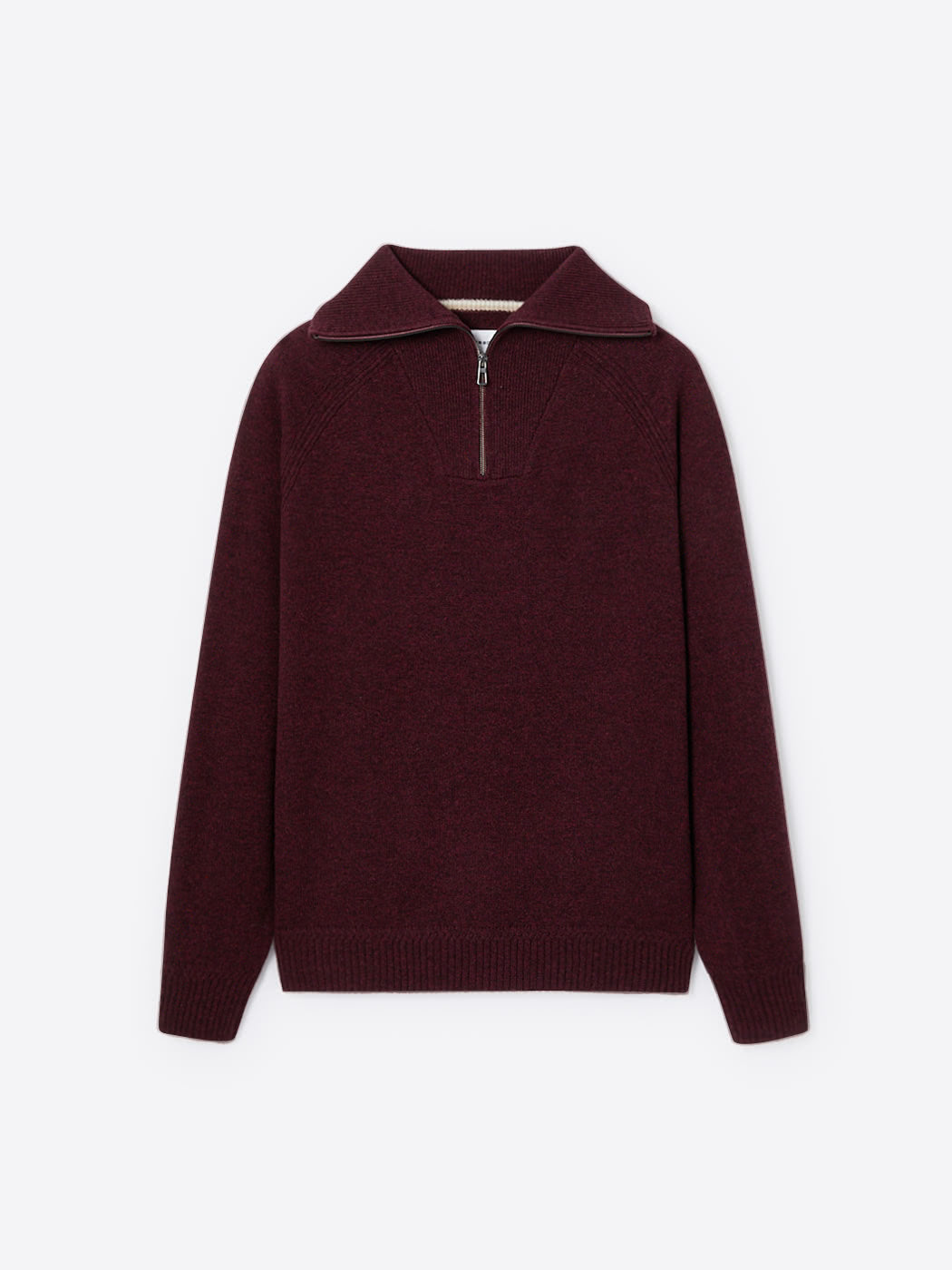 Pull col cheminée en laine lambswool - DEVRED 1902