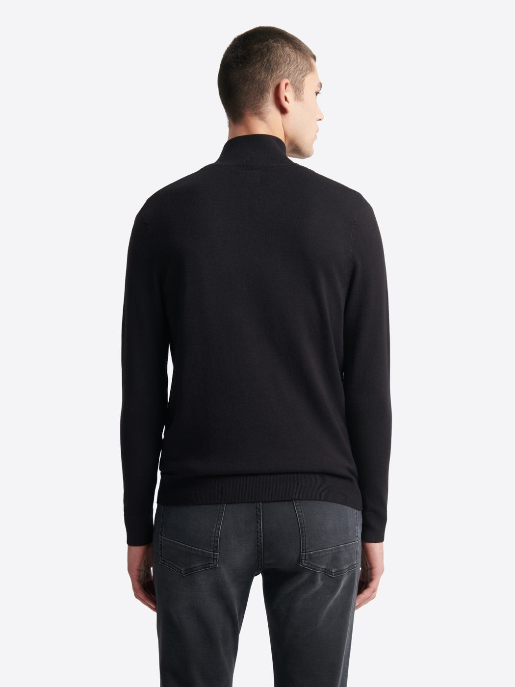 Pull à col cheminée en viscose certifiée - DEVRED 1902