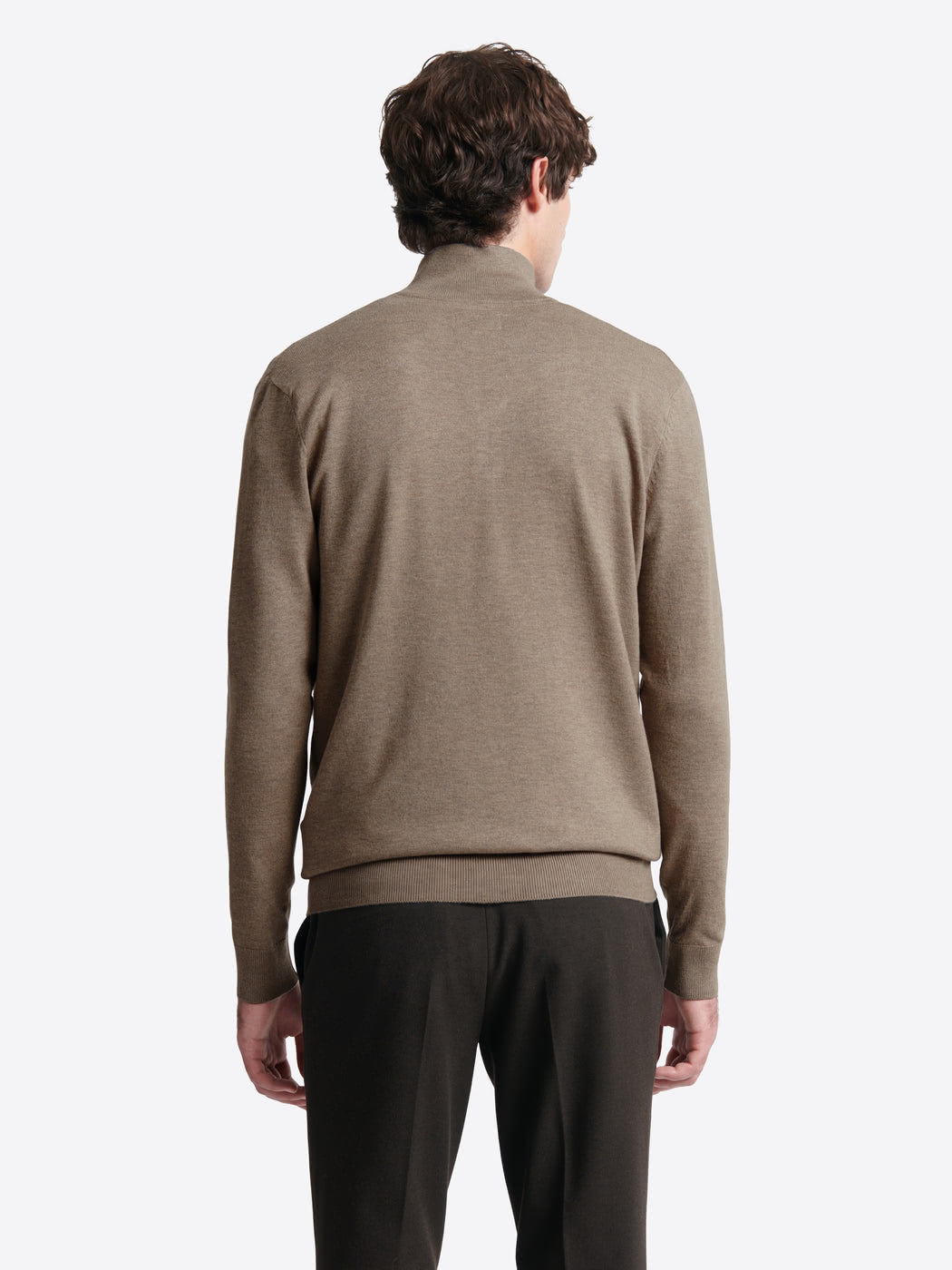 Pull à col cheminée en viscose certifiée - DEVRED 1902