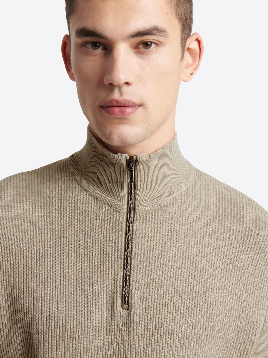 Pull à col cheminée en viscose certifiée - DEVRED 1902