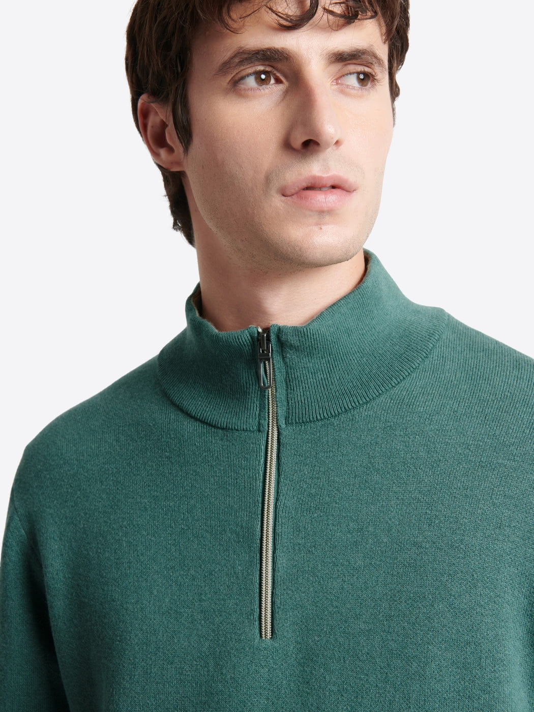 Pull col montant en coton cachemire - DEVRED 1902