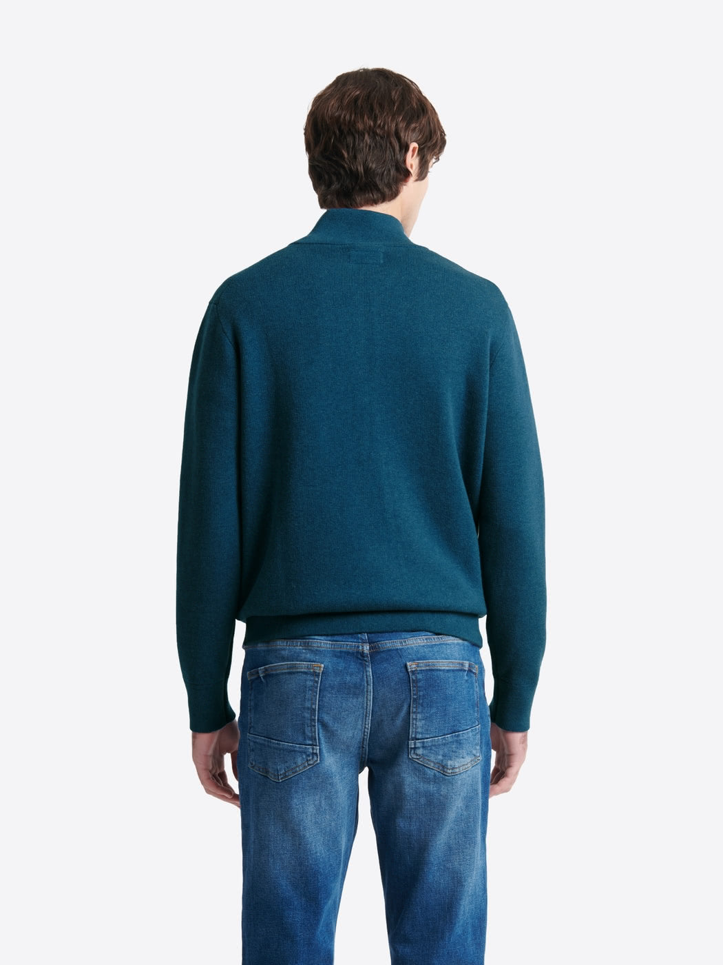 Pull col montant en coton cachemire - DEVRED 1902