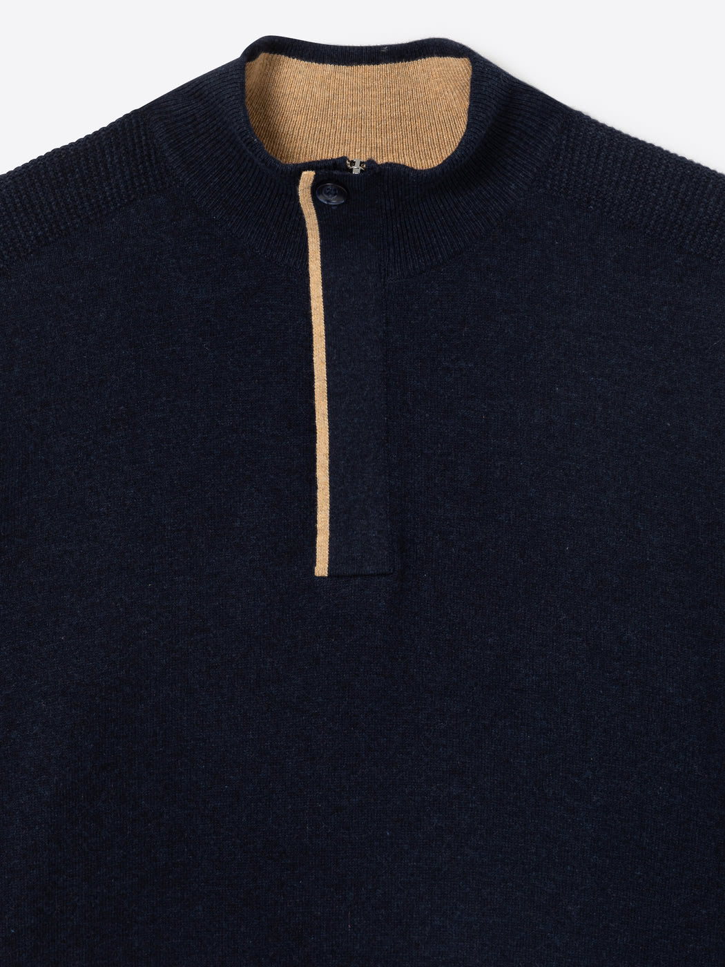 Pull col montant en coton cachemire - DEVRED 1902