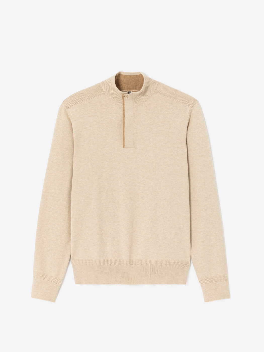 Pull col montant en coton cachemire - DEVRED 1902
