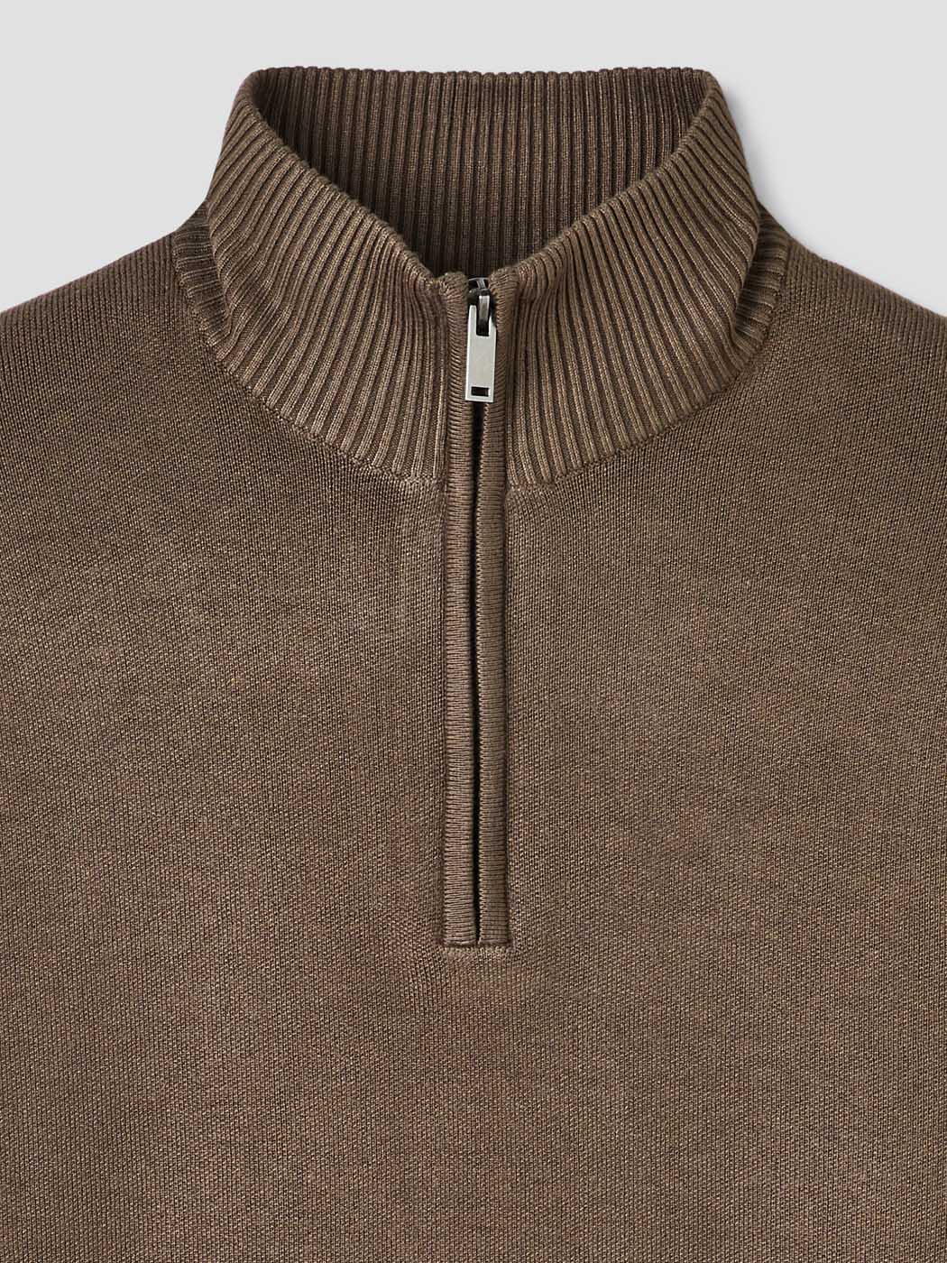 Pull col cheminée zippé - DEVRED 1902