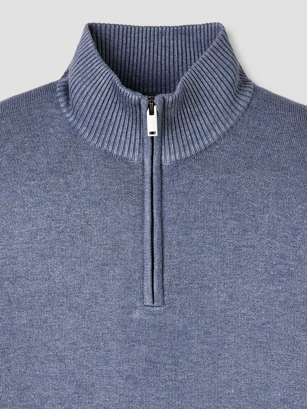Pull col cheminée zippé - DEVRED 1902