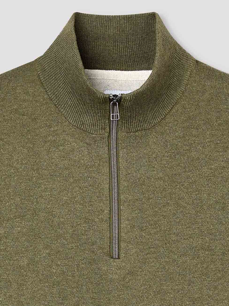 Pull zippé en coton cachemire - DEVRED 1902