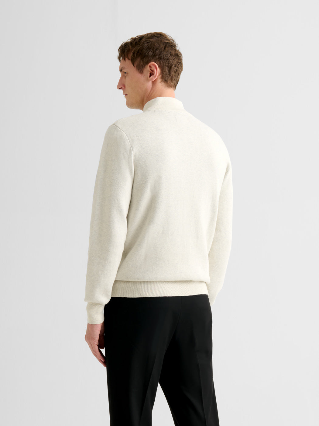 Pull zippé en coton cachemire - DEVRED 1902