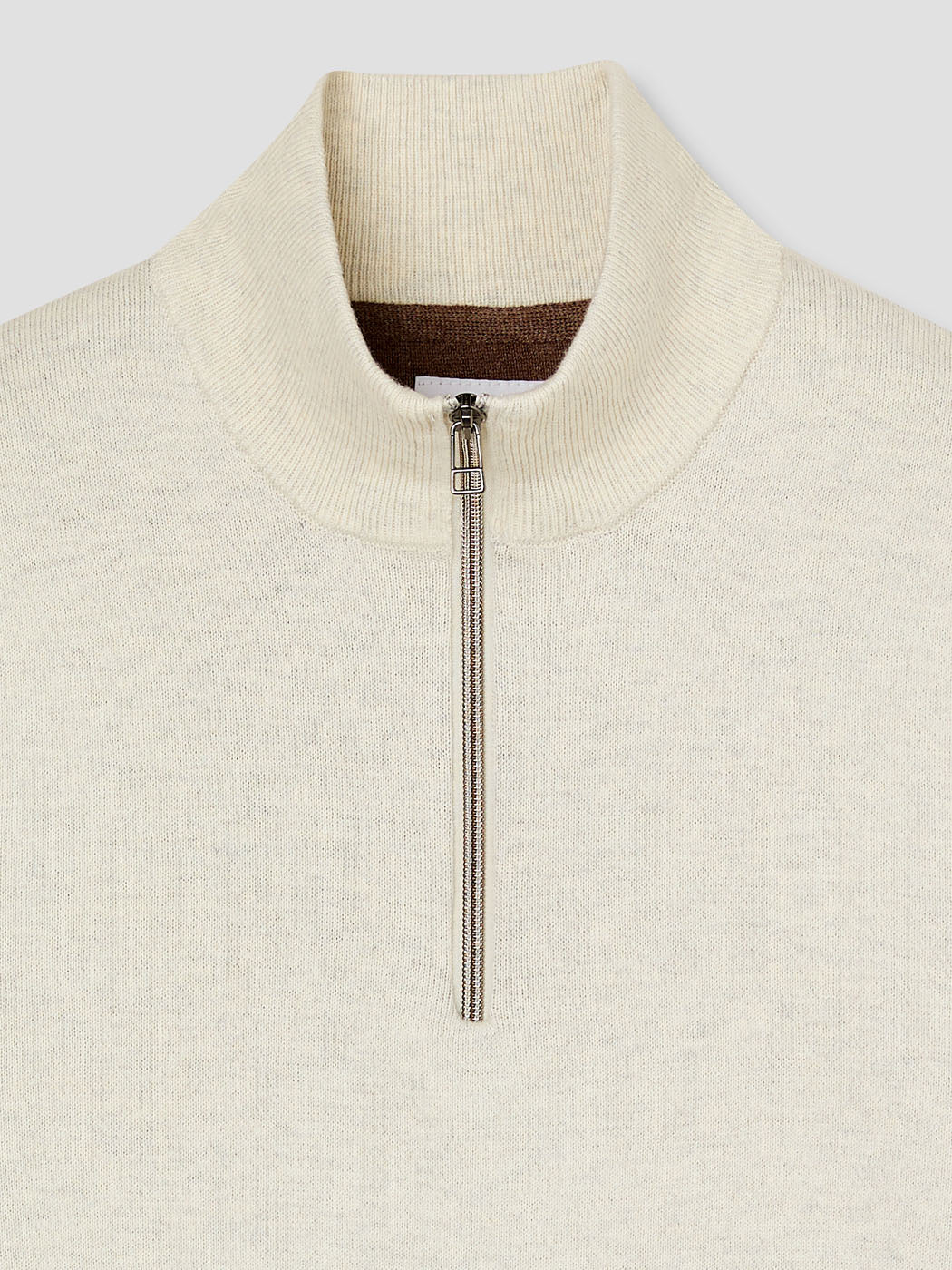 Pull zippé en coton cachemire - DEVRED 1902