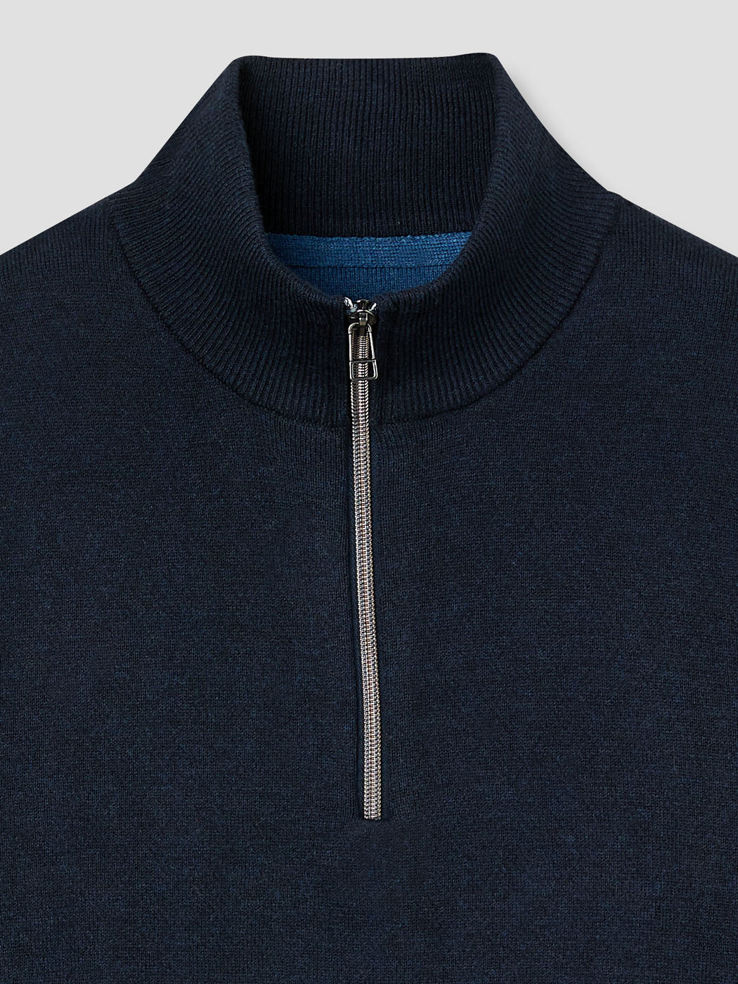 Pull zippé en coton cachemire - DEVRED 1902