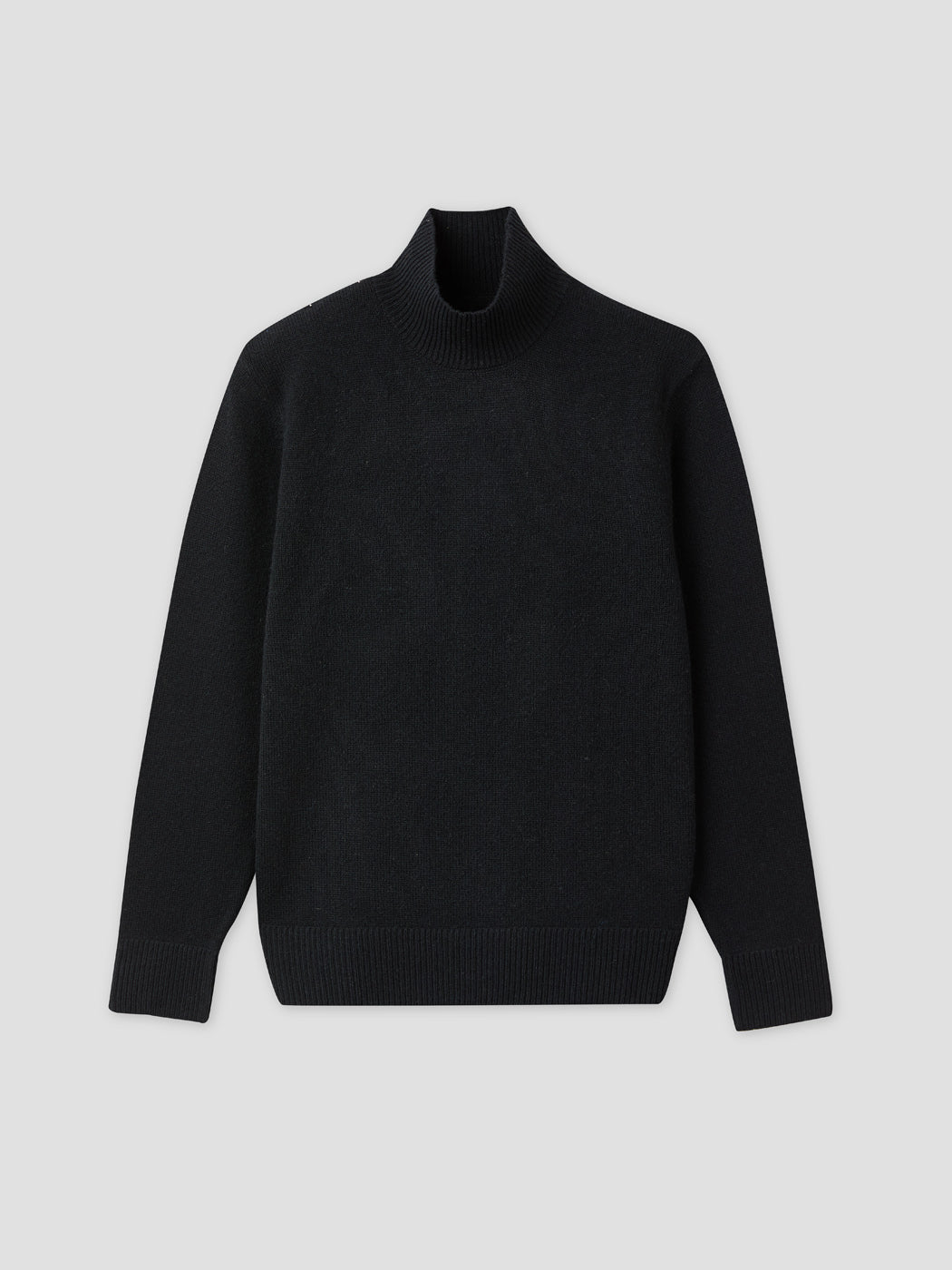 Pull col montant en laine et cachemire - DEVRED 1902