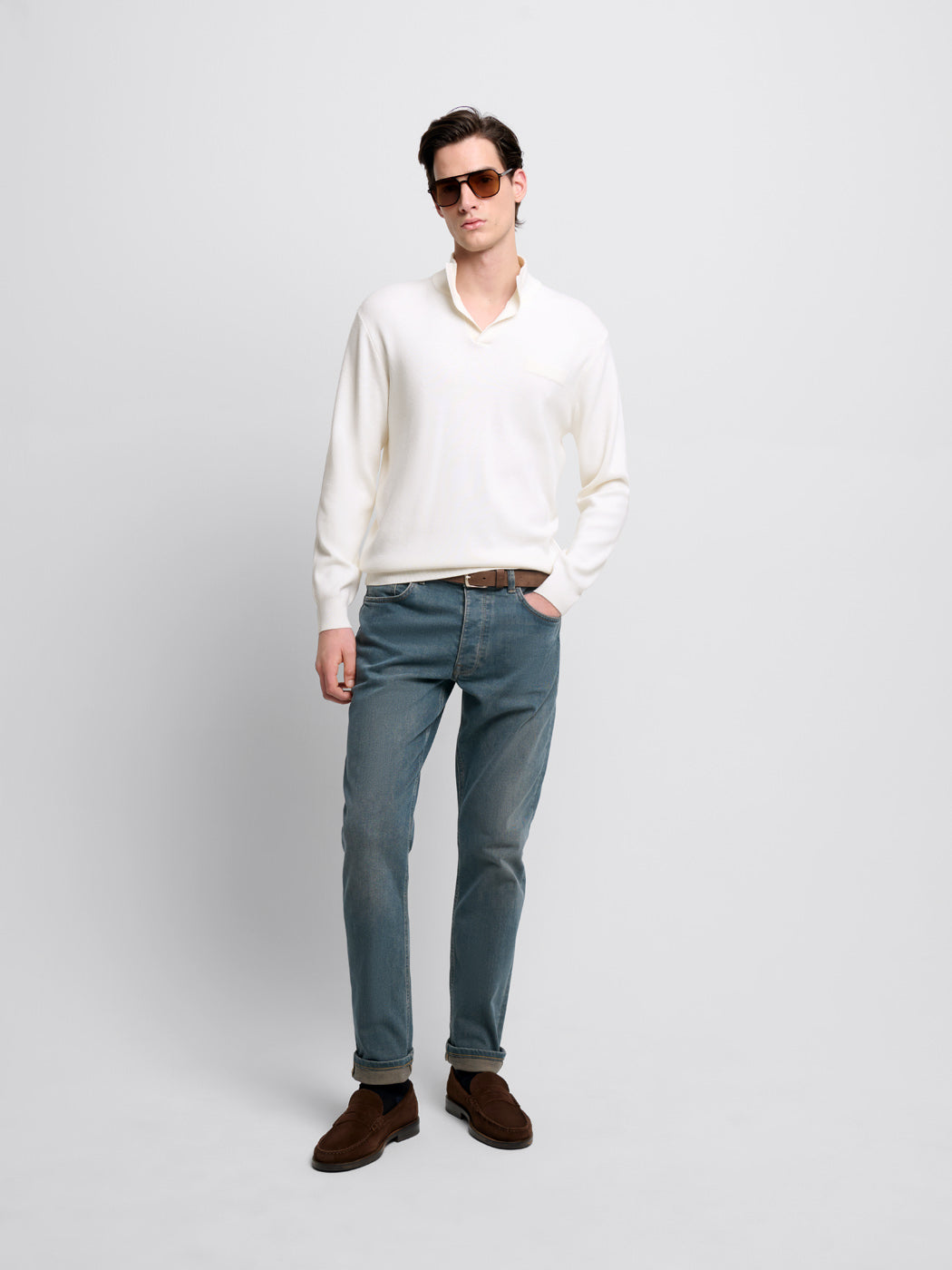 Pull col montant viscose certifiée - DEVRED 1902