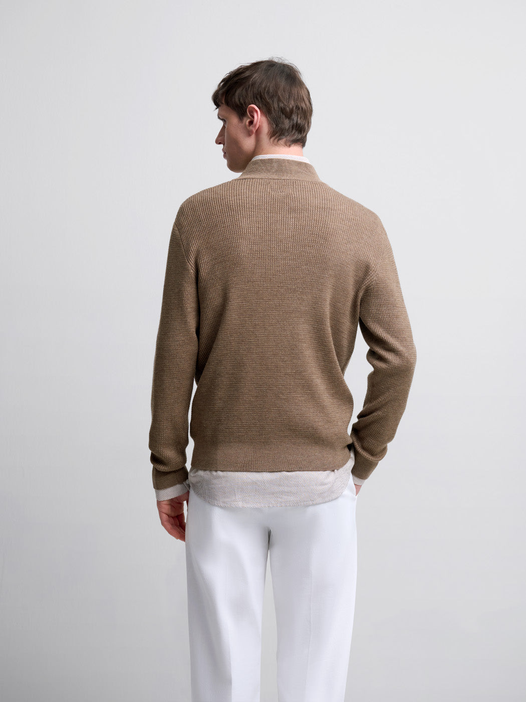 Pull col montant boutonné - DEVRED 1902