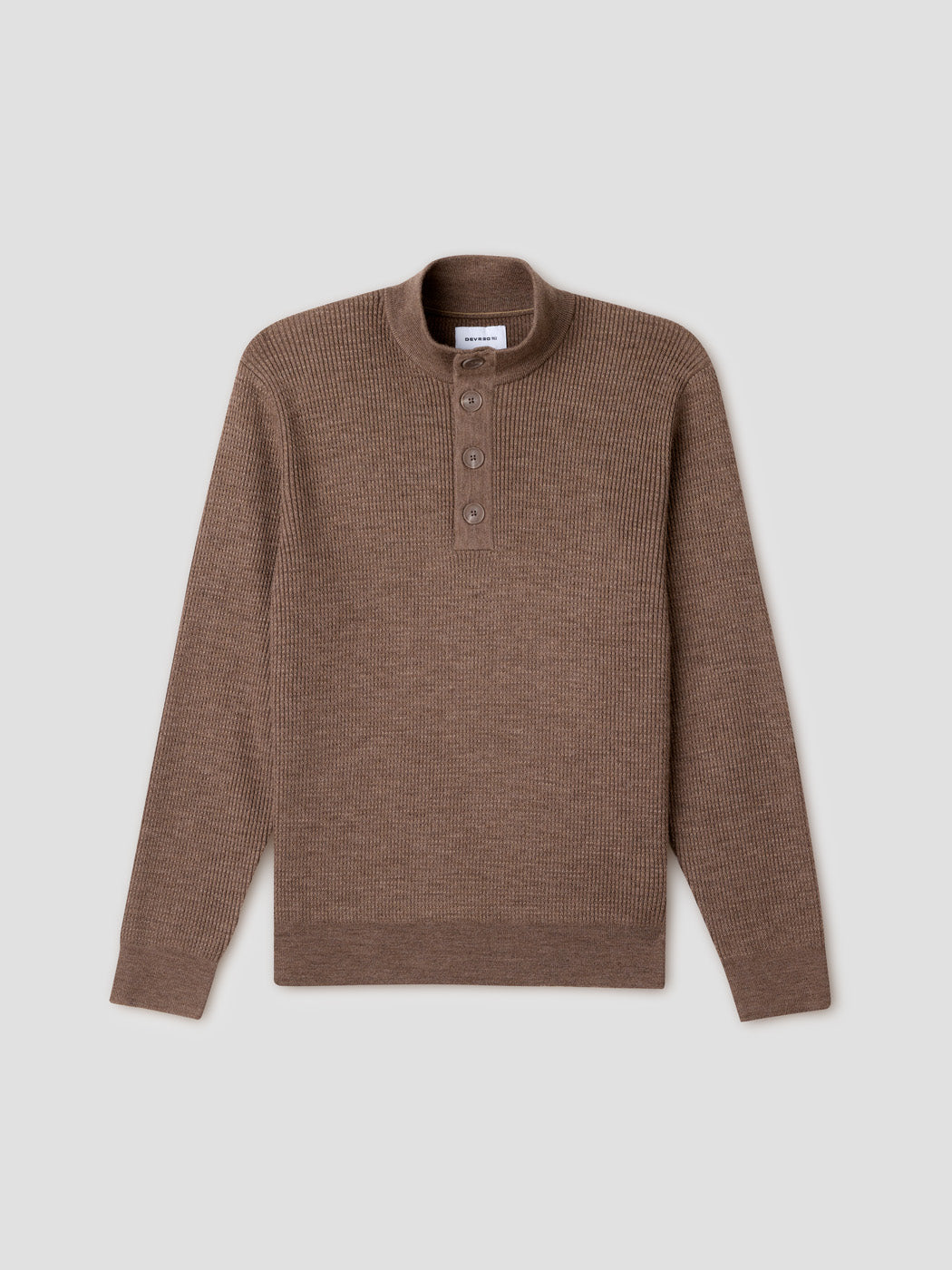 Pull col montant boutonné - DEVRED 1902