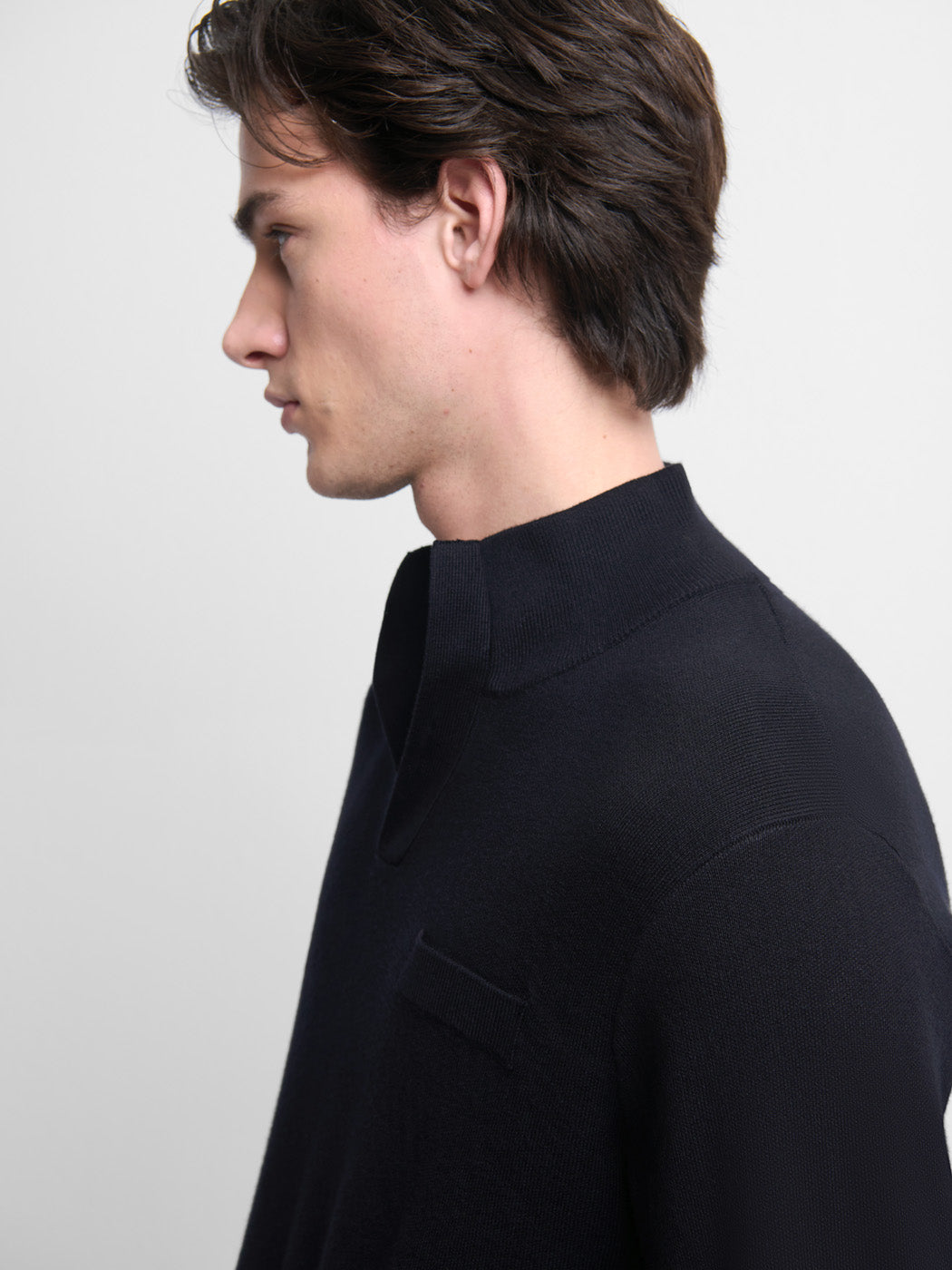 Pull col montant viscose certifiée - DEVRED 1902