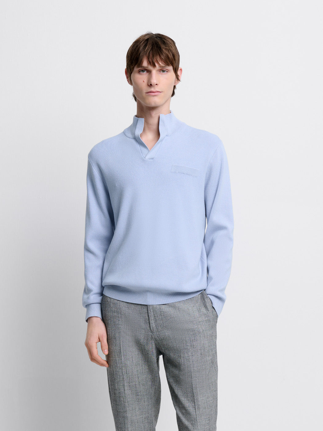 Pull col montant viscose certifiée - DEVRED 1902