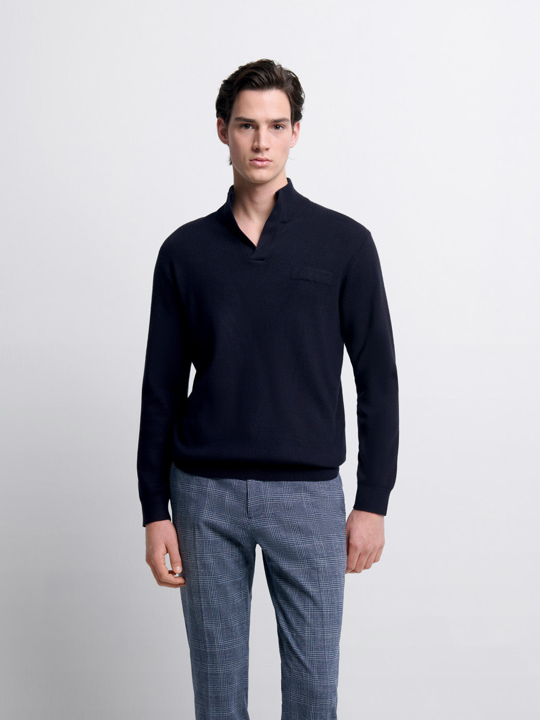 Pull col montant viscose certifiée - DEVRED 1902