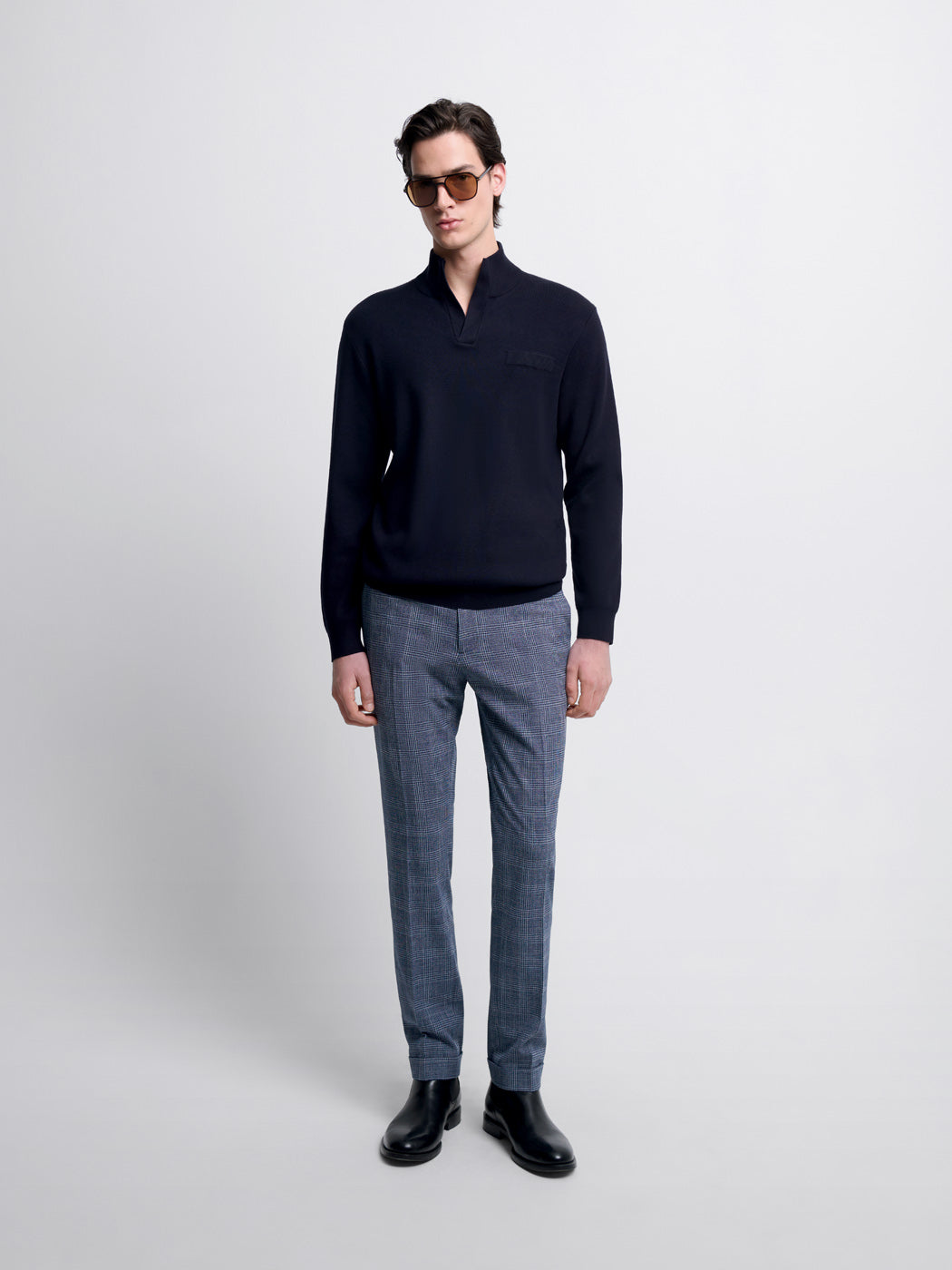 Pull col montant viscose certifiée - DEVRED 1902