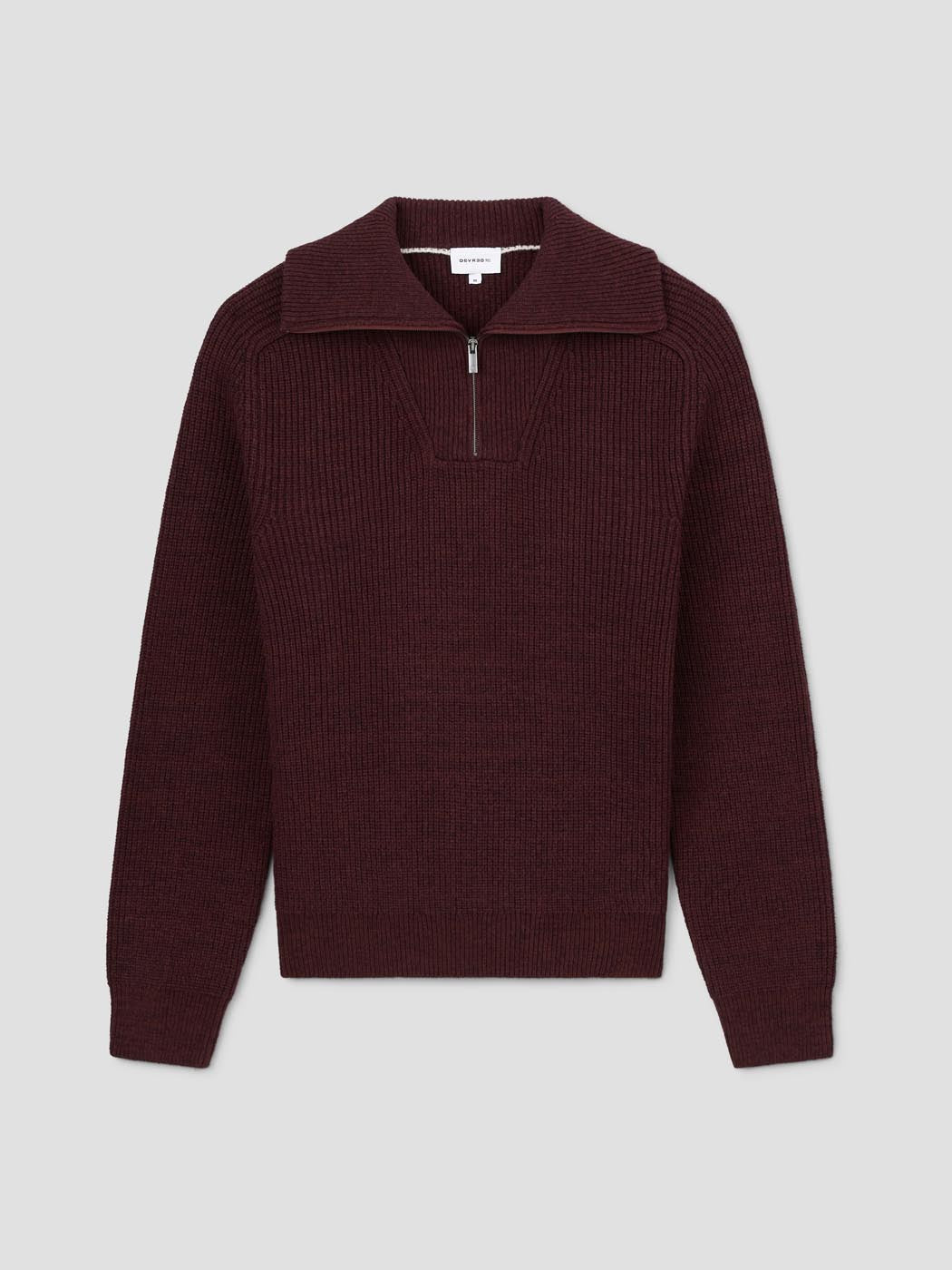 Pull col cheminée zippé en maille perlée - DEVRED 1902