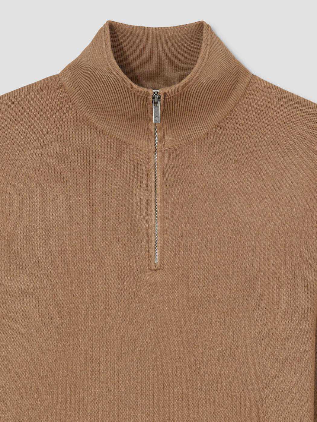 Pull col cheminée zippé - DEVRED 1902