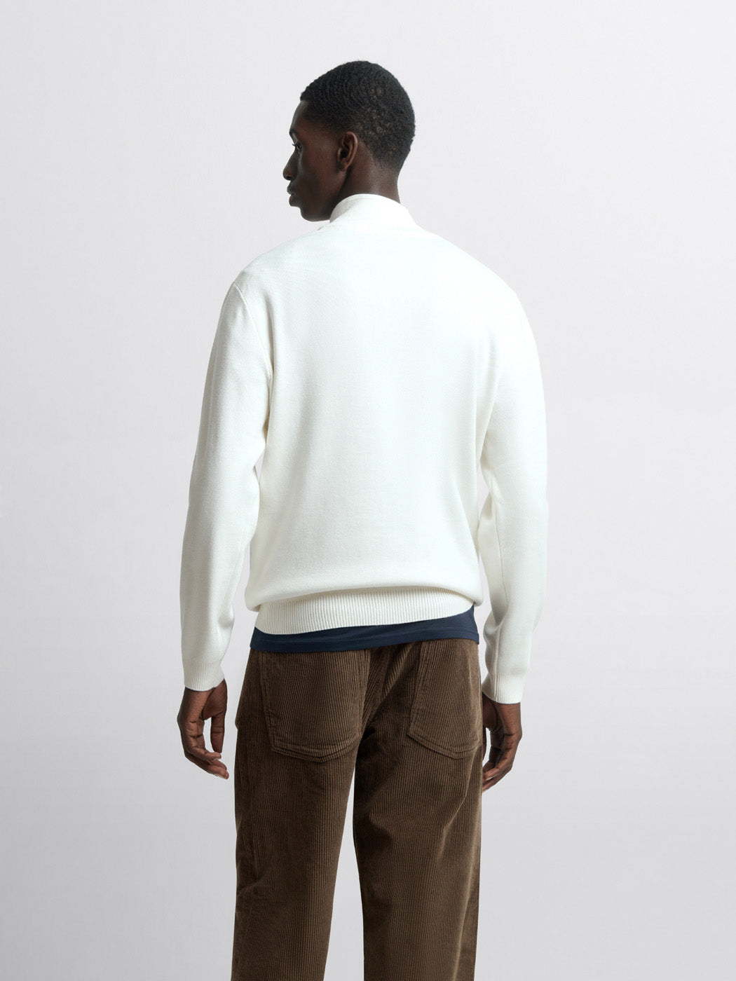 Pull col cheminée zippé - DEVRED 1902