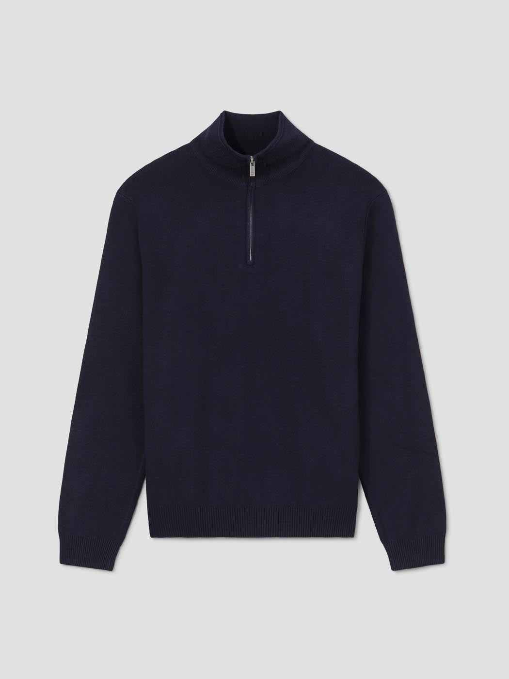 Pull col cheminée zippé - DEVRED 1902