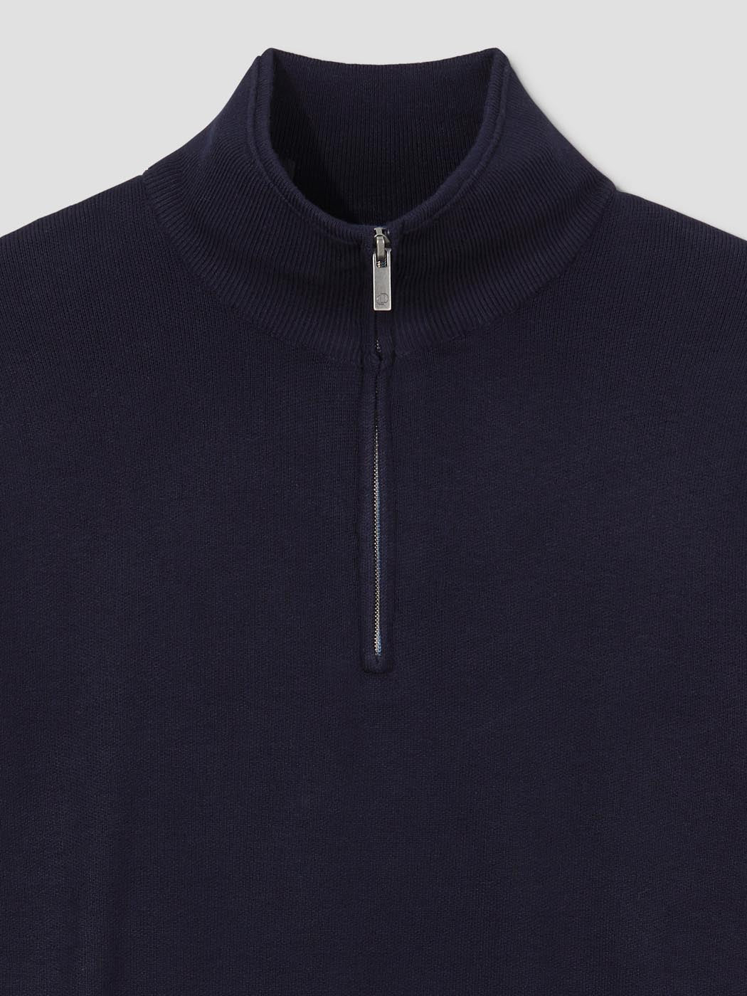 Pull col cheminée zippé - DEVRED 1902
