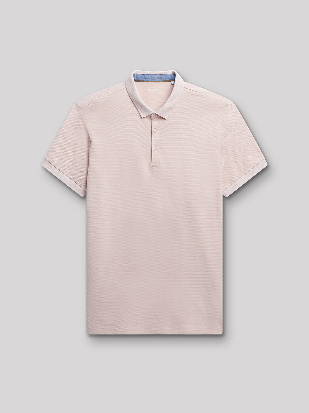 Polo à manches courtes en coton à motif - DEVRED 1902
