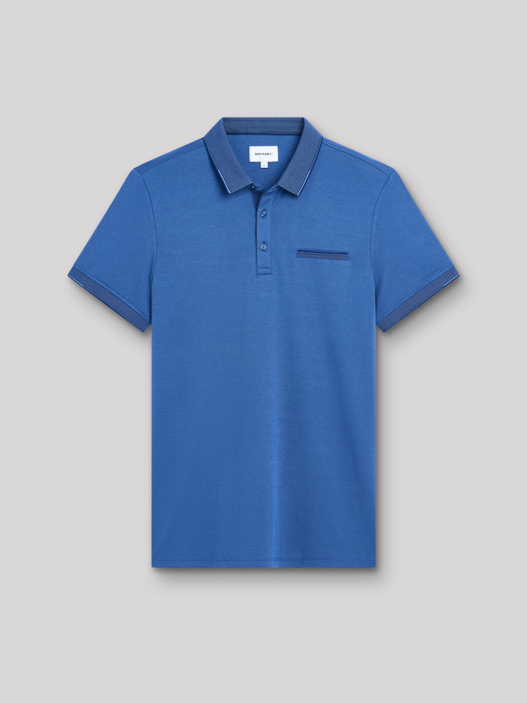 Polo manches courtes en coton - DEVRED 1902