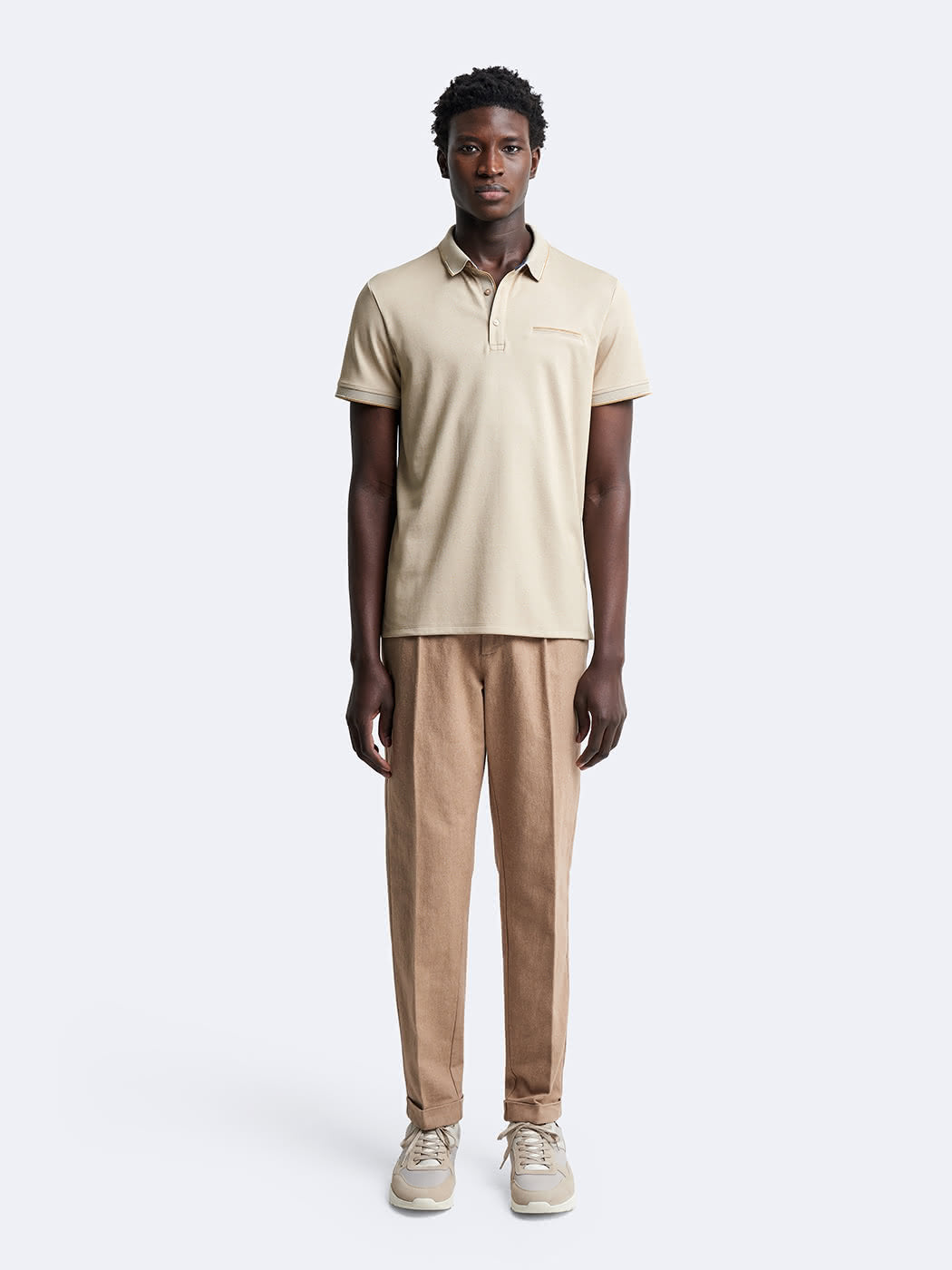 Polo manches courtes en coton - DEVRED 1902