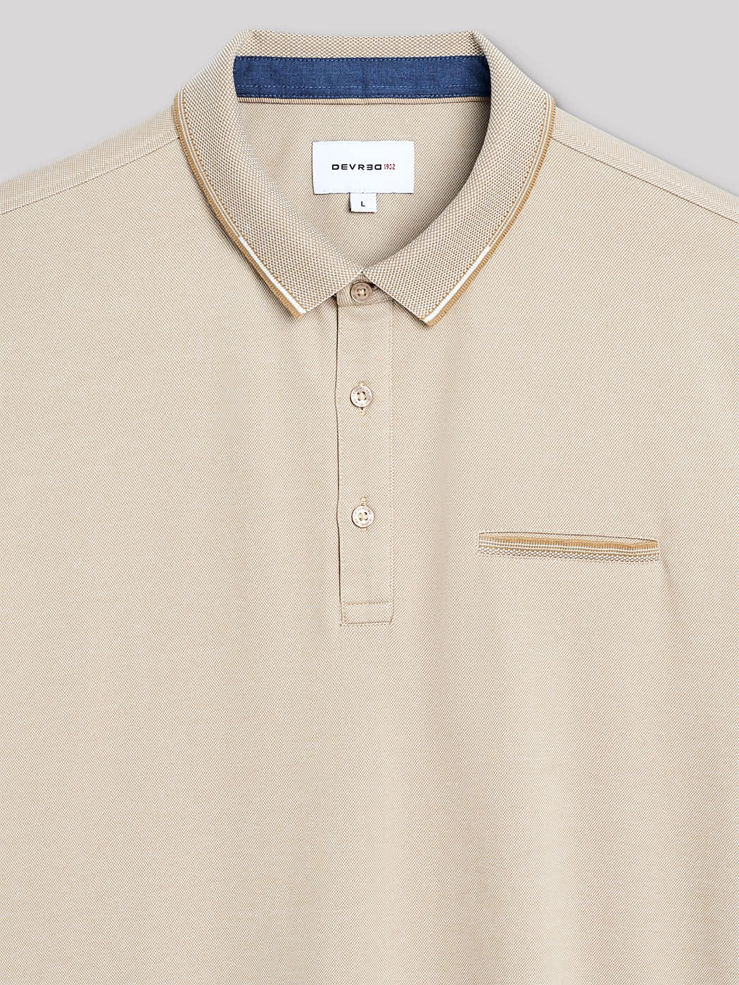 Polo manches courtes en coton - DEVRED 1902