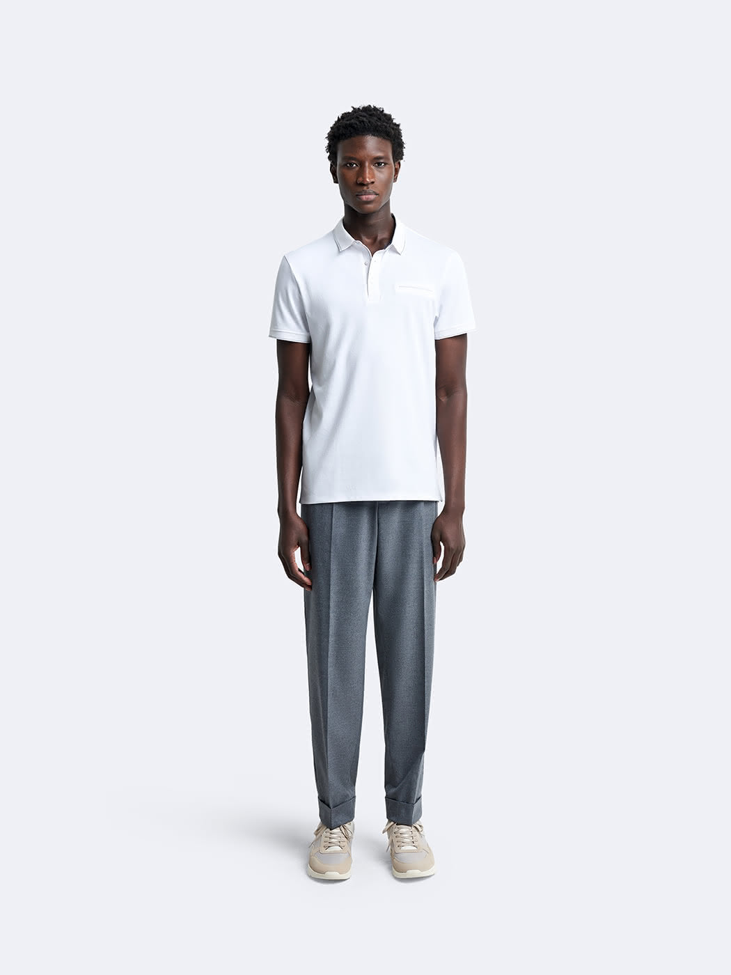Polo manches courtes en coton - DEVRED 1902