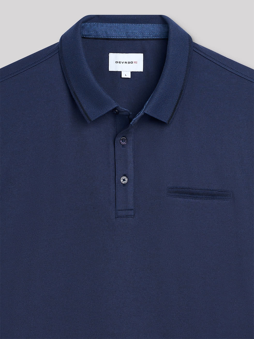 Polo manches courtes en coton - DEVRED 1902
