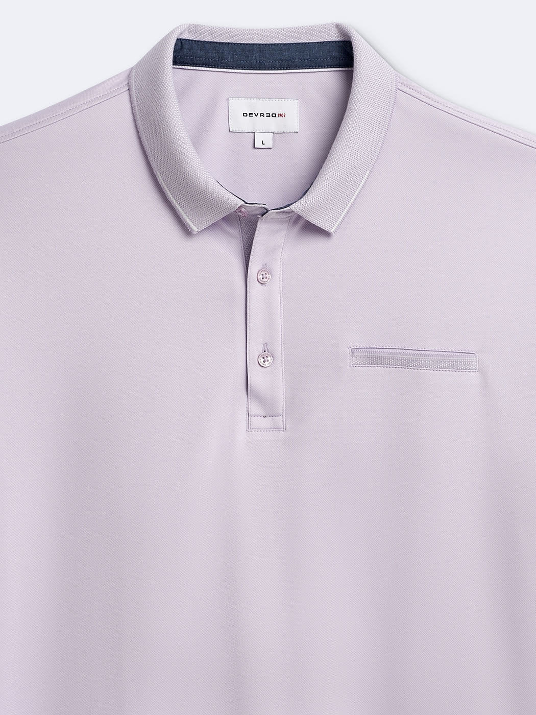 Polo manches courtes en coton - DEVRED 1902