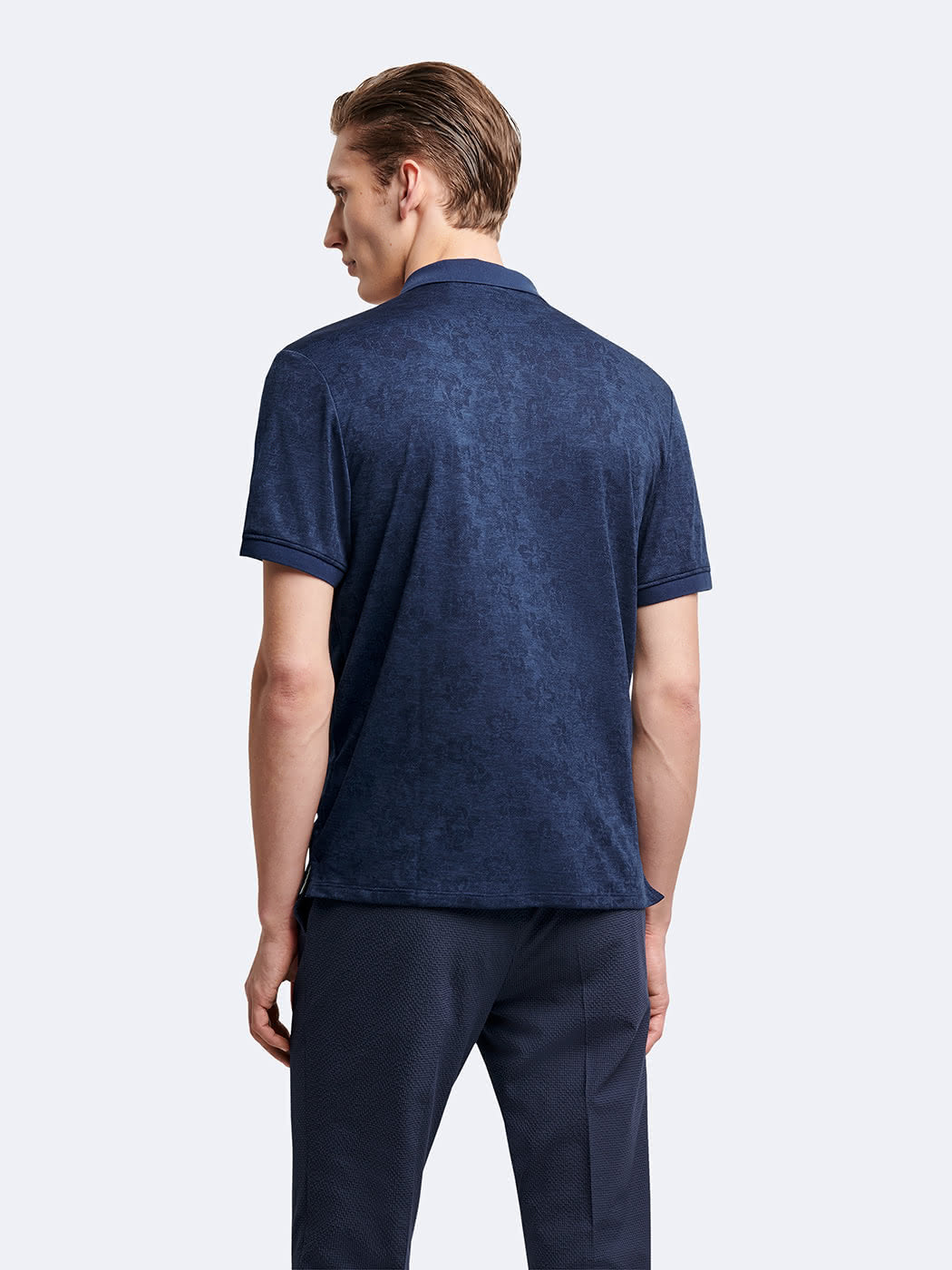 Polo manches courtes jacquard - DEVRED 1902