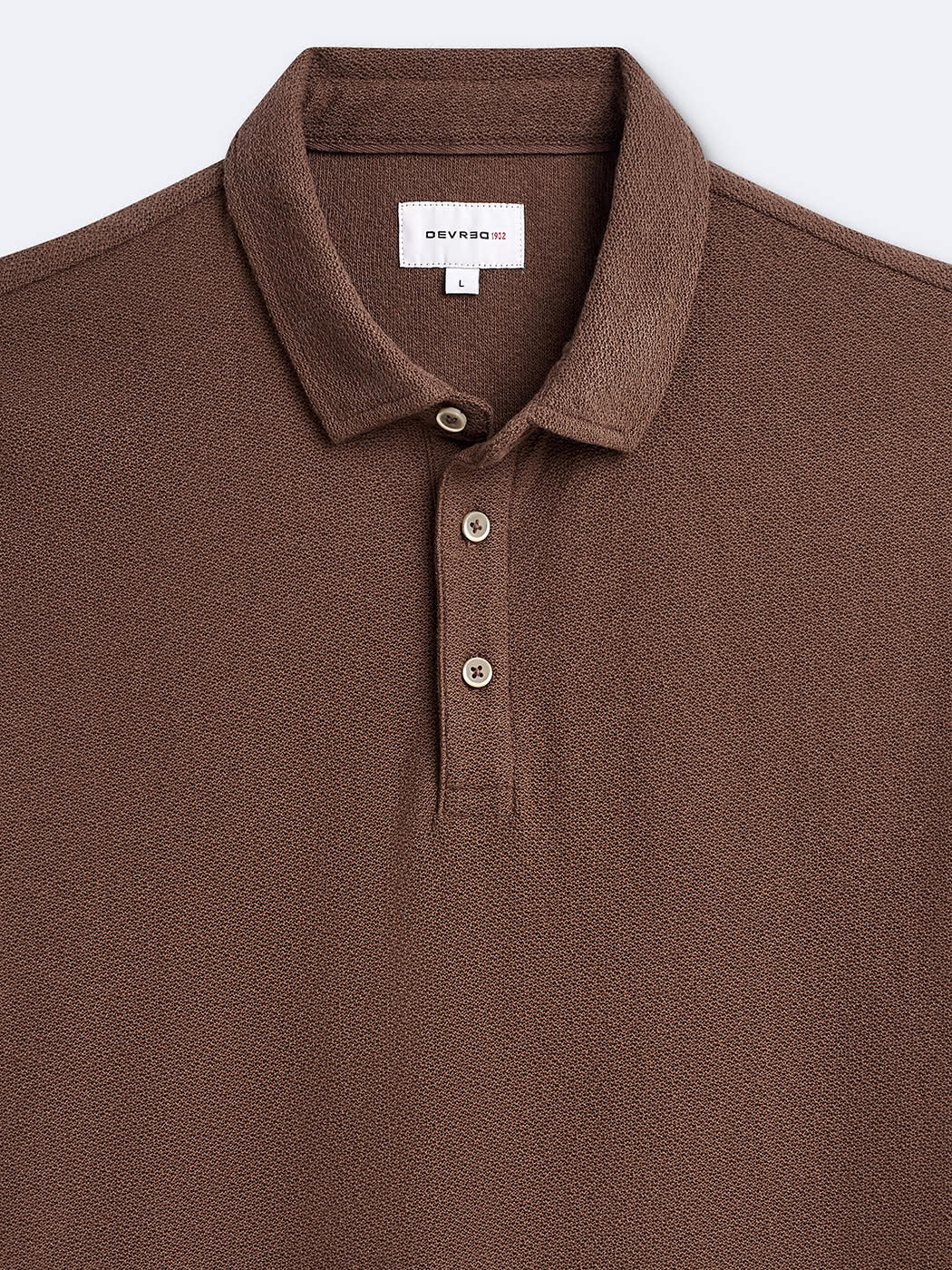 Polo manches courtes en coton - DEVRED 1902
