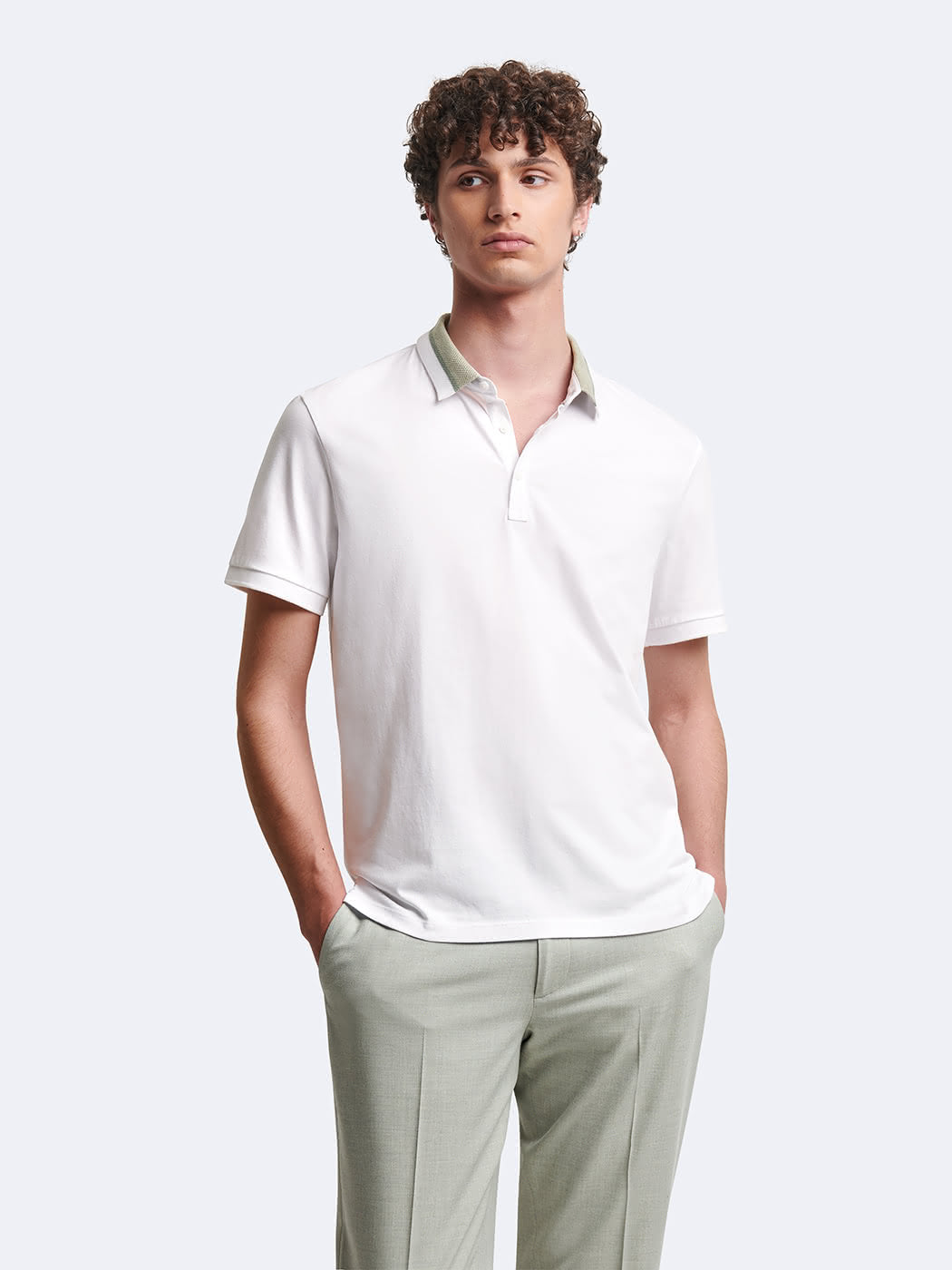 Polo manches courtes en coton - DEVRED 1902