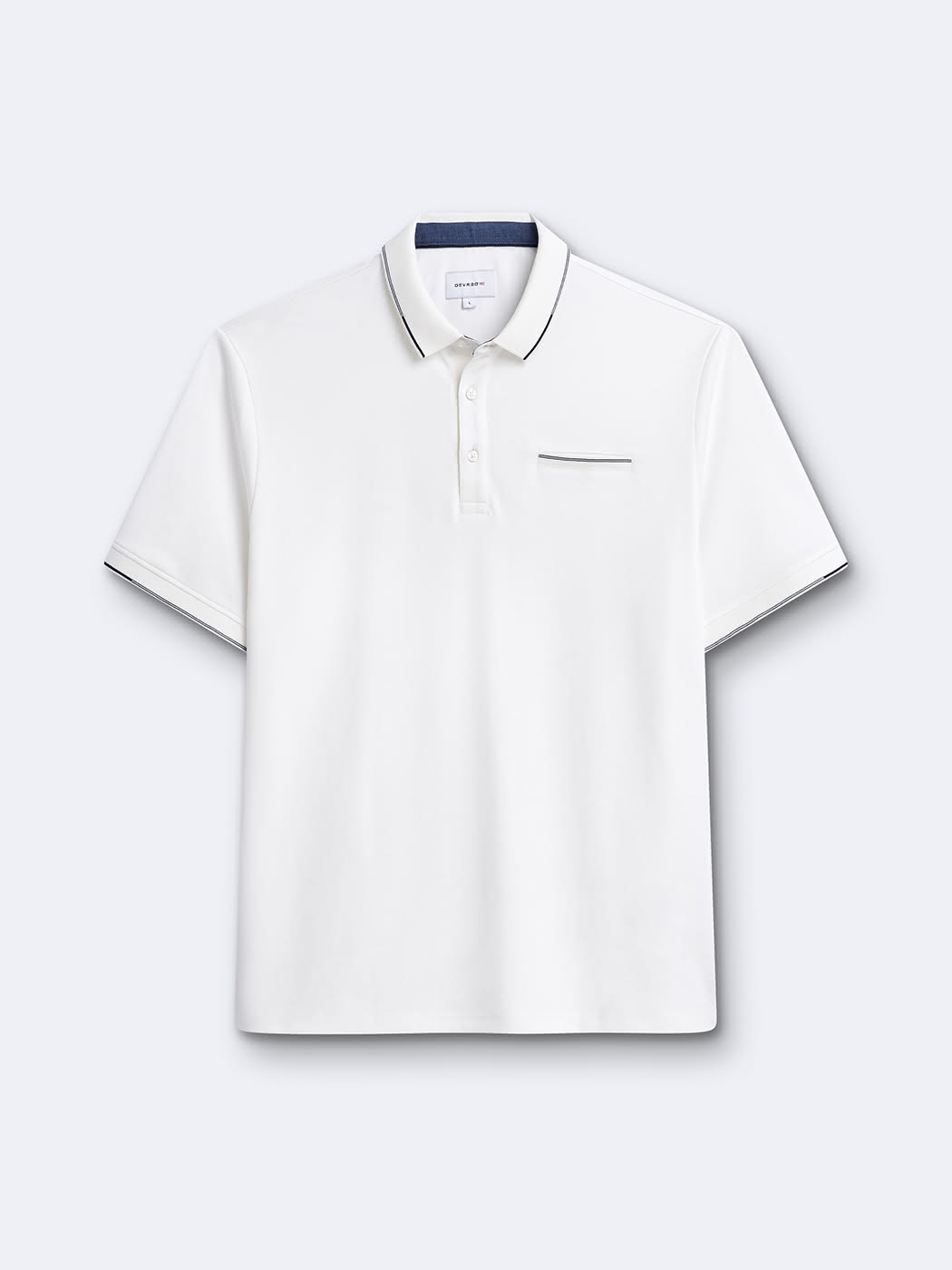 Polo manches courtes en coton - DEVRED 1902