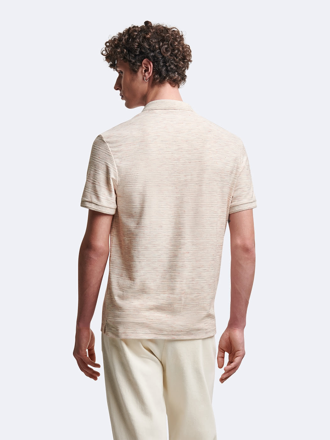 Polo manches courtes en coton jacquard - DEVRED 1902