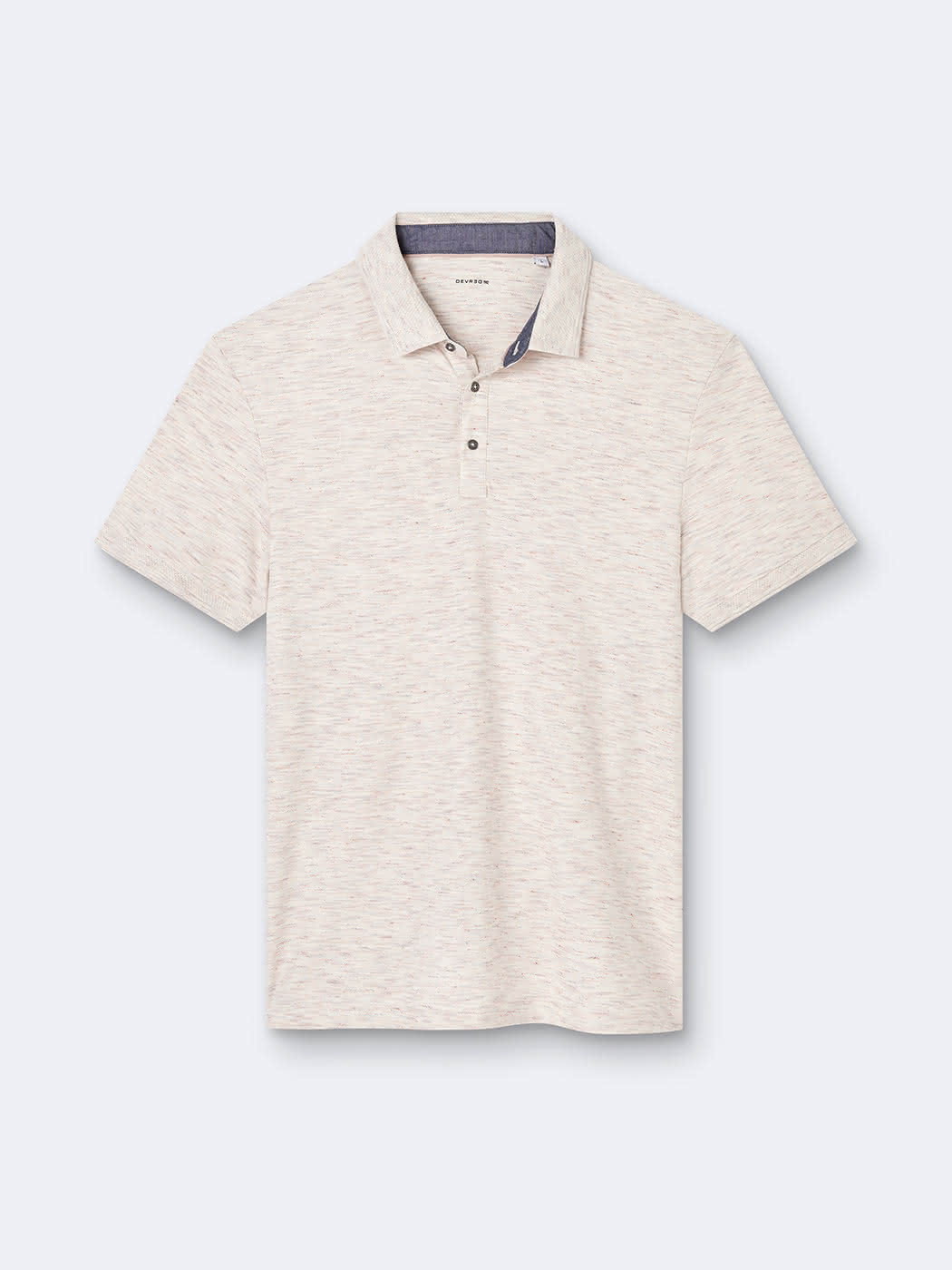 Polo manches courtes en coton jacquard - DEVRED 1902