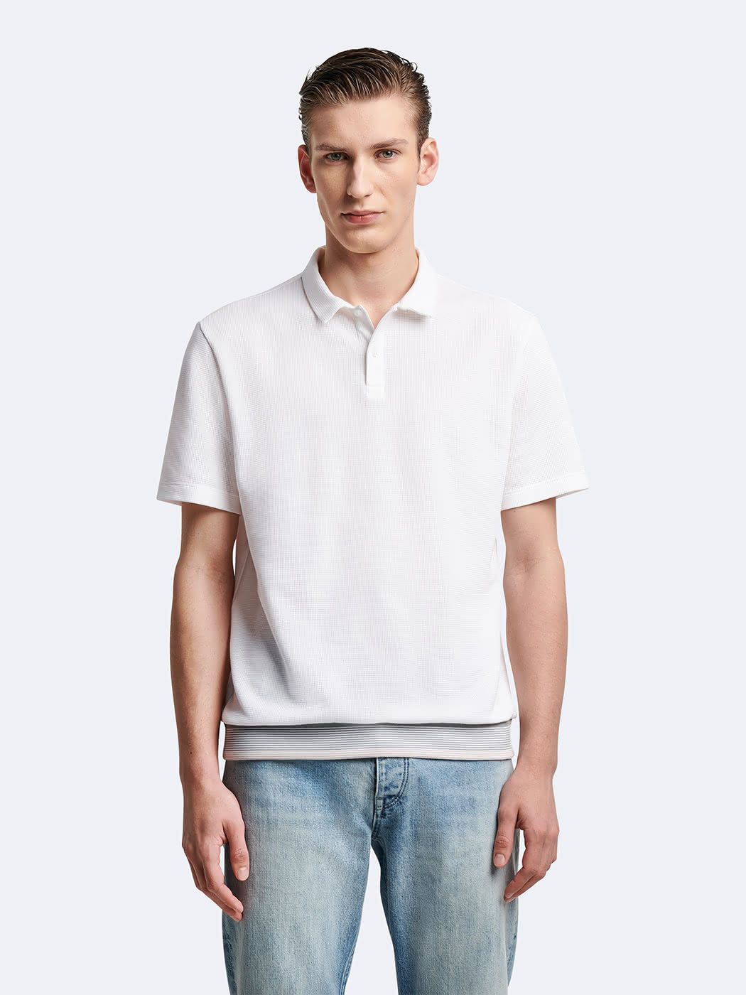 Polo manches courtes en coton - DEVRED 1902