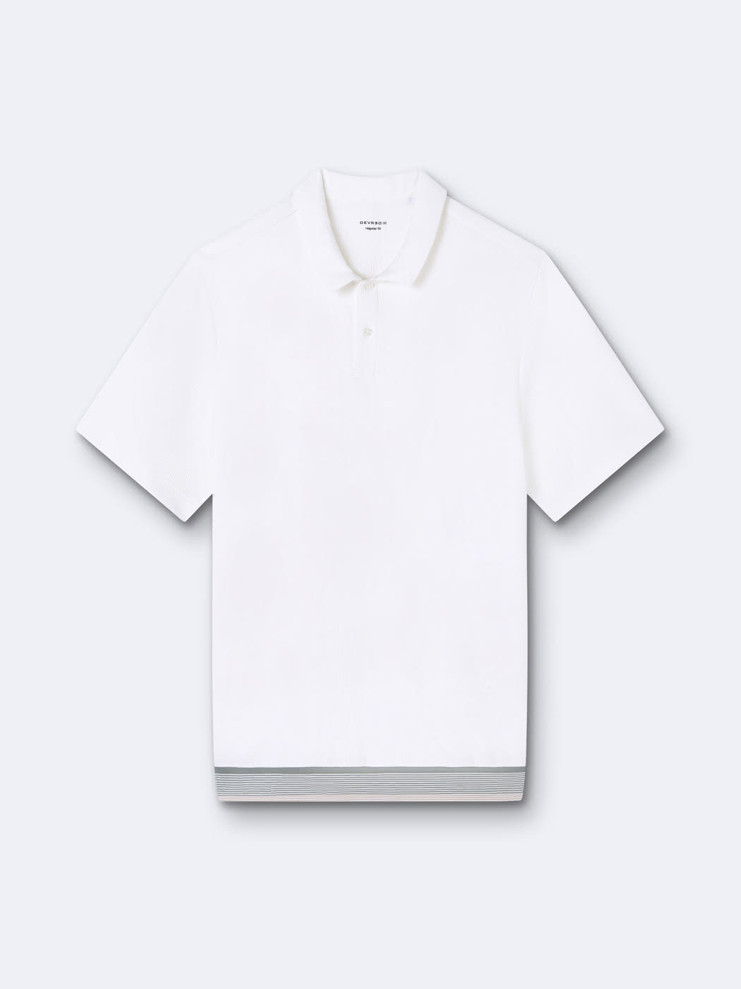 Polo manches courtes en coton - DEVRED 1902