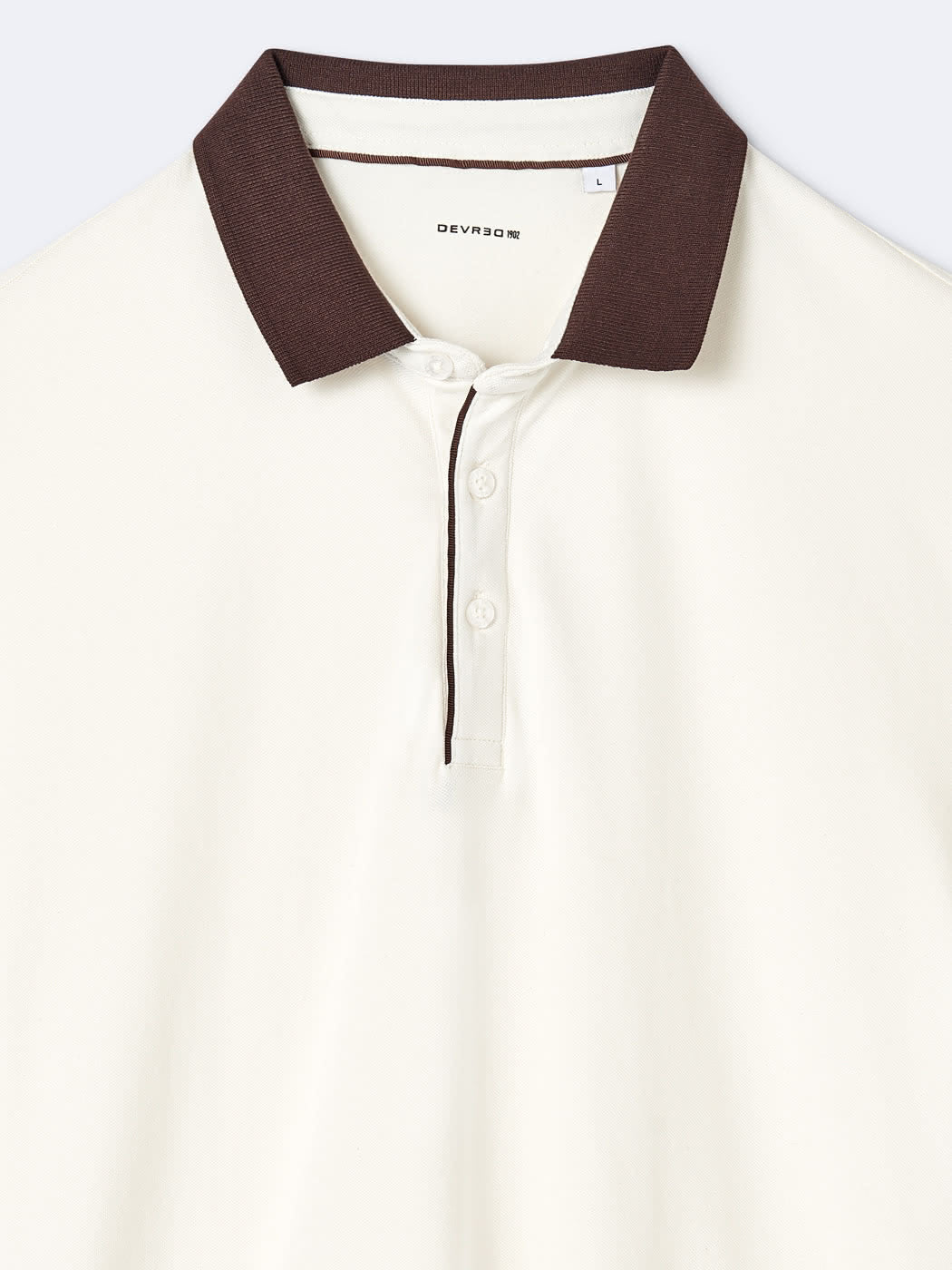 Polo manches courtes en coton - DEVRED 1902