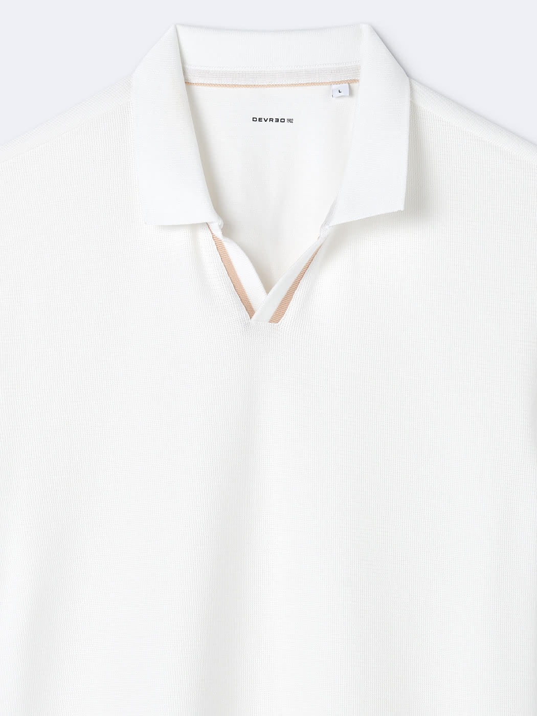 Polo manches courtes en coton - DEVRED 1902