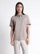 Polo manches courtes faux-uni en coton - DEVRED 1902
