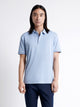 Polo manches courtes faux-uni en coton - DEVRED 1902