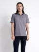 Polo manches courtes faux-uni en coton - DEVRED 1902