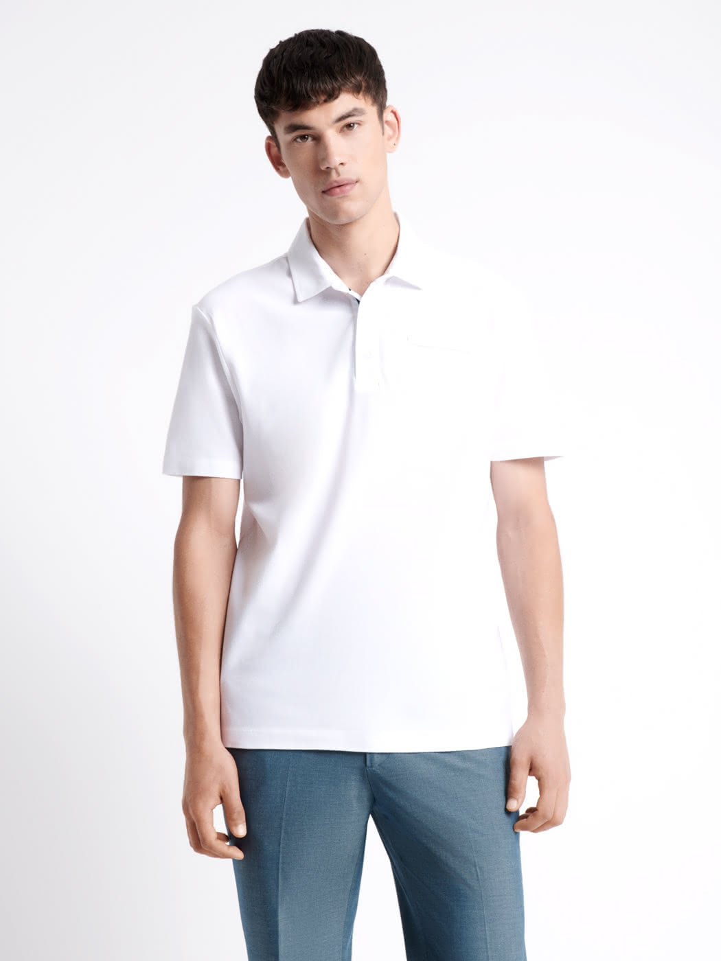 Polo manches courtes 100% coton gratté - DEVRED 1902