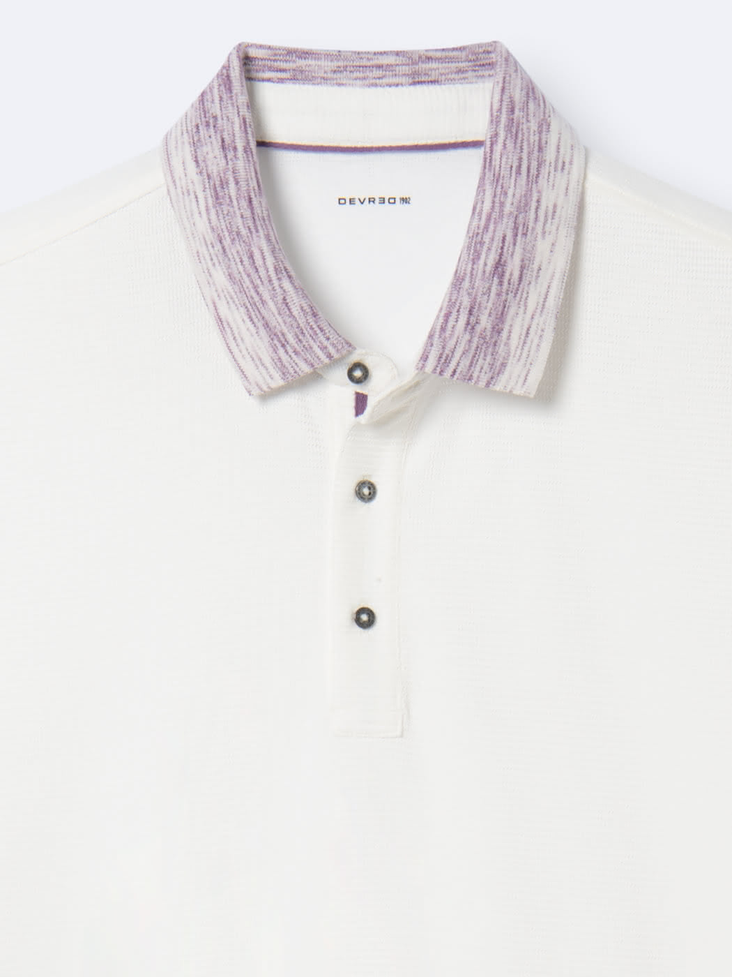 Polo manches courtes 100% coton bio - DEVRED 1902