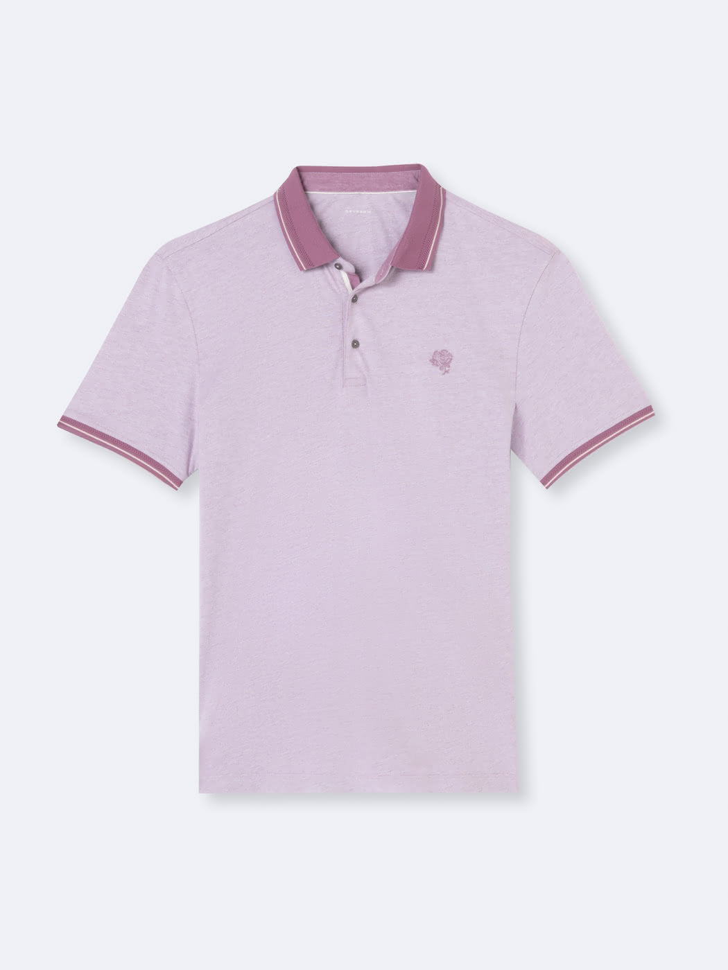 Polo manches courtes brodé 100% coton - DEVRED 1902